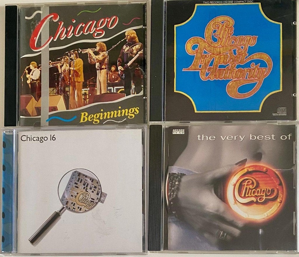 CD: Chicago – Collectie van 4 CD’s, NM/NM, Zo goed als nieuw, Poprock, Album, Inclusief doosje
