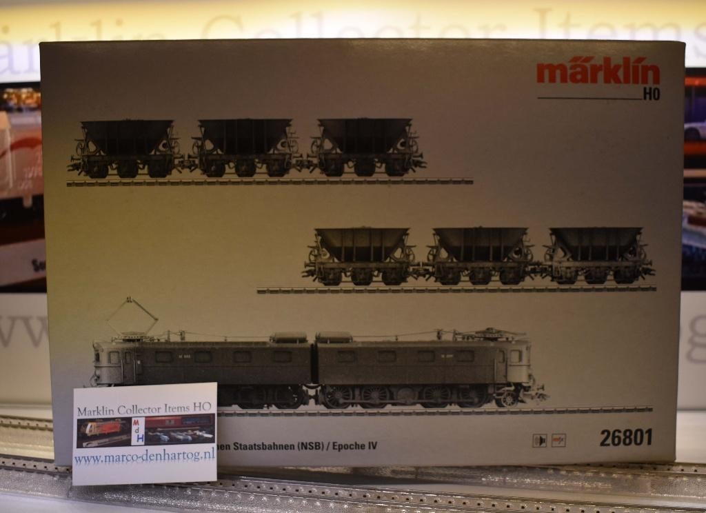 Märklin 26801 Winterlook !!!, Hobby en Vrije tijd, Modeltreinen | H0, Wisselstroom, Treinset, Ophalen of Verzenden, Zo goed als nieuw