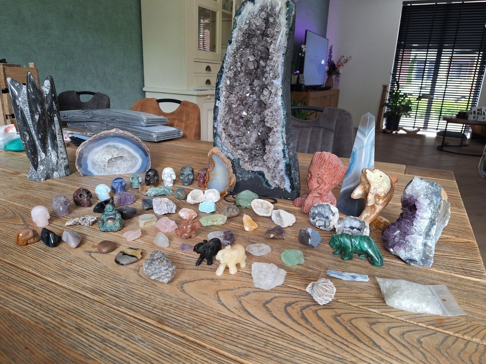 edelstenen en mineralen, Ophalen, Overige typen