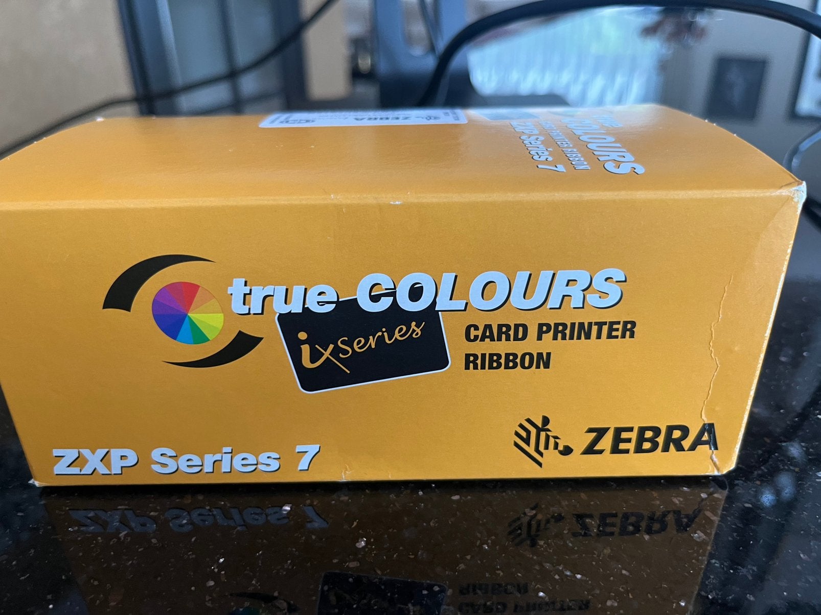 Te koop Zebra Monochrome Ribbon Color printerlint, Computers en Software, Labelprinters, Ophalen of Verzenden, Nieuw, Etiket
