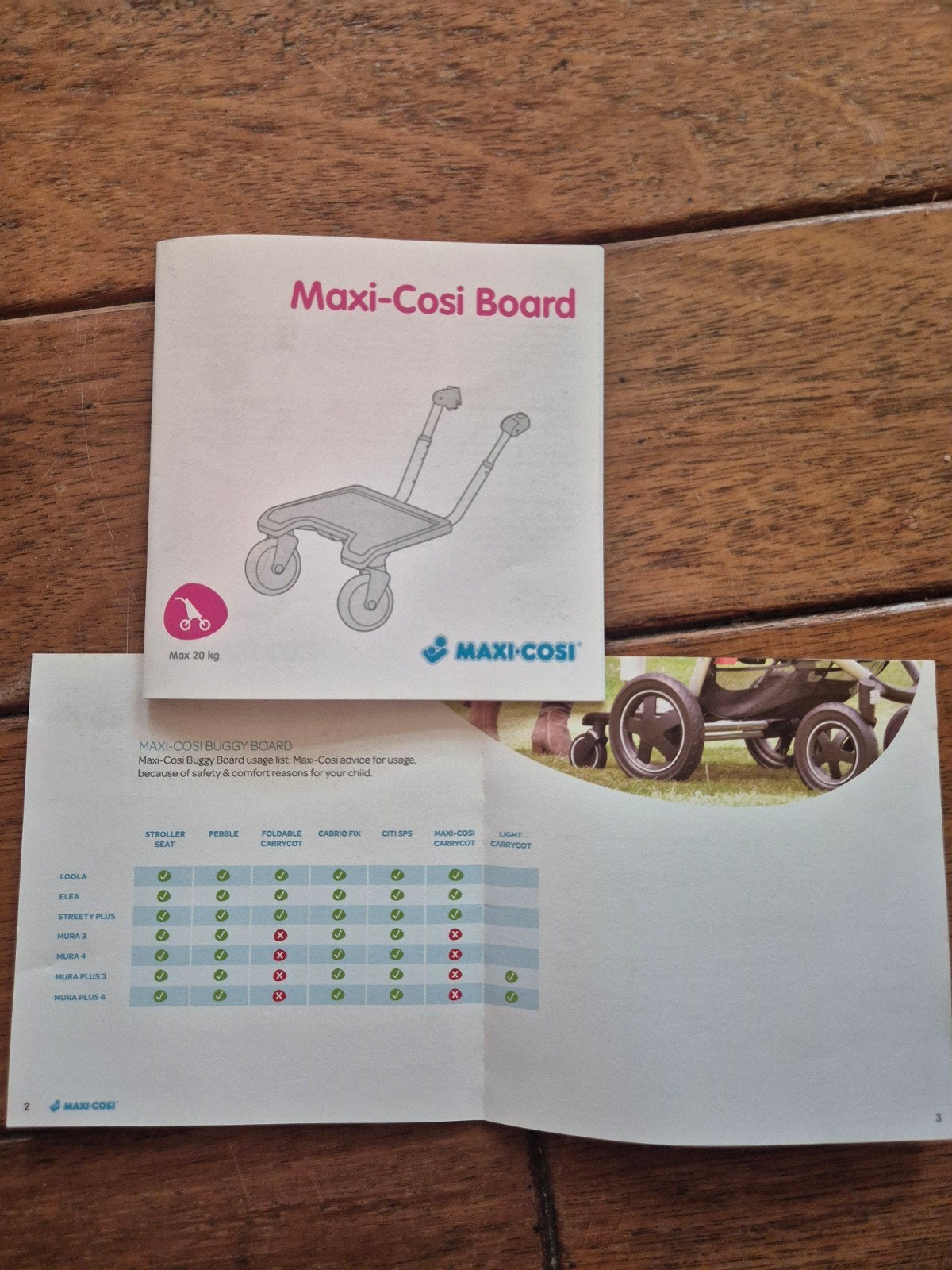 Maxi-Cosi Buggy Board - Meerijdplankje, Kinderen en Baby's, Kinderwagens en Combinaties, Ophalen of Verzenden, Gebruikt, Kinderwagen