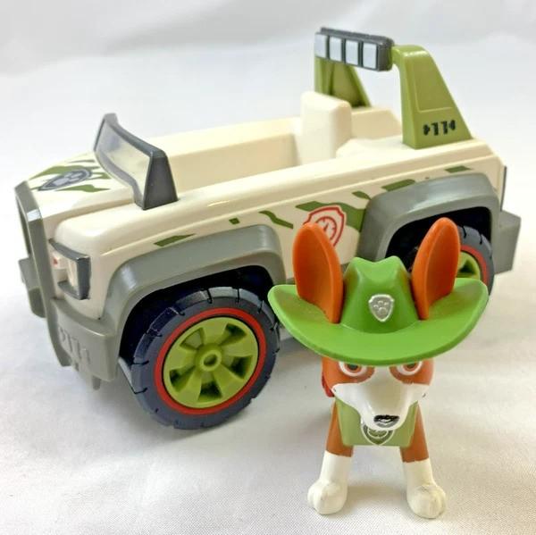 PAW Patrol Tracker Jungle Cruiser Voertuig met Figuur auto