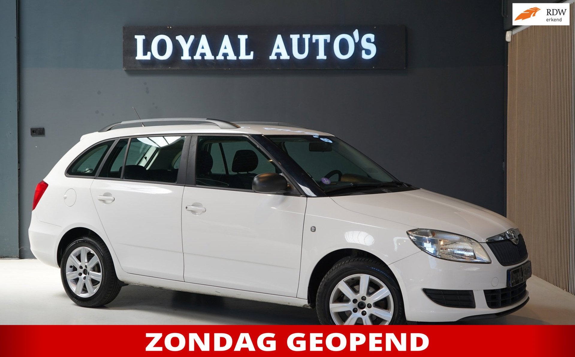 Skoda Fabia Combi 1.2 Go | AIRCO | TREKHAAK | ELEK.RAMEN | A, Voorwielaandrijving, Euro 5, Stof, 1198 cc