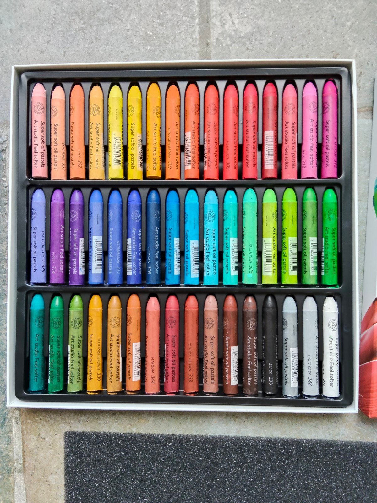 48 kleuren ultrazachte oliepastels, Ophalen, Nieuw
