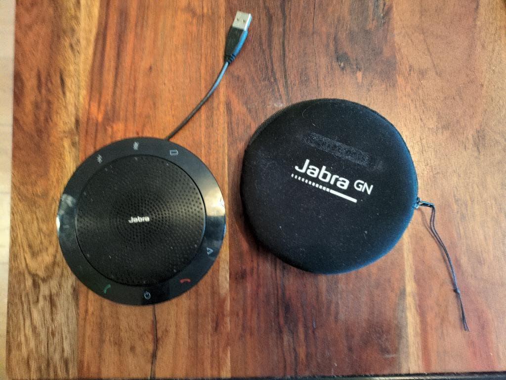 Jabra speaker mic usb, Ophalen of Verzenden, Zo goed als nieuw, Overige typen, Jabra