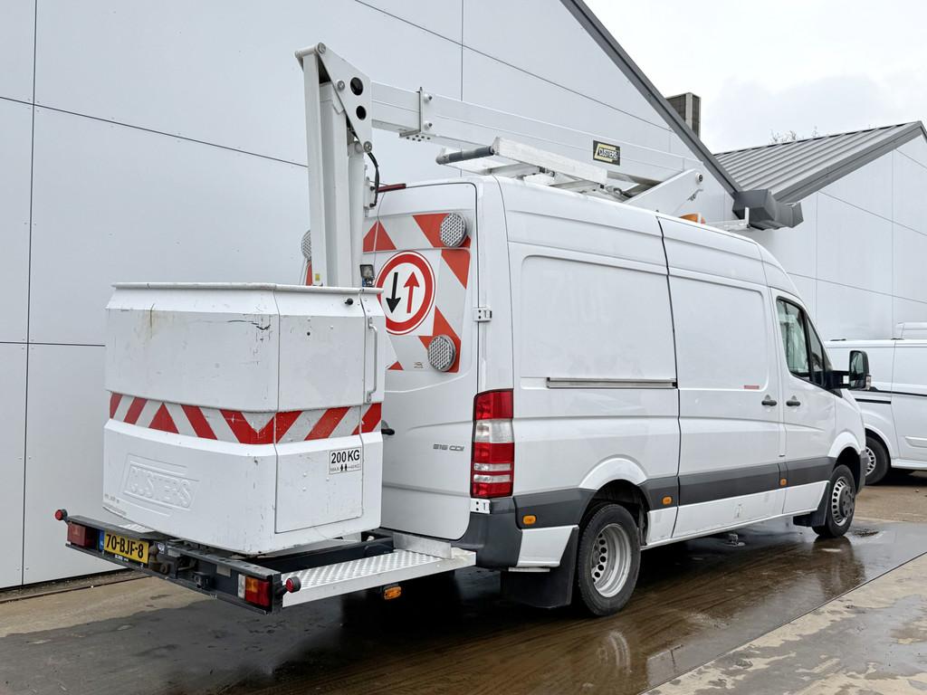 Mercedes-Benz Sprinter 516 2.2 CDI Hoogwerker 14 meter N2 /, Auto's, 13 km/l, Gebruikt, Zwart, 4 cilinders