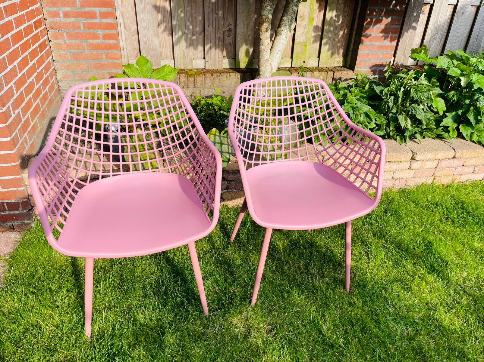 2 kuipstoelen van Webbing Kwantum, Ophalen, Zo goed als nieuw, Kunststof