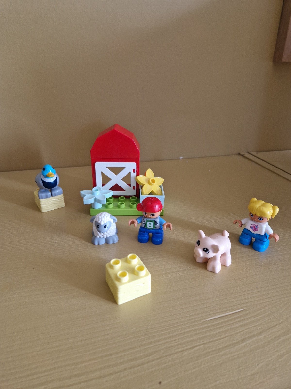 Lego Duplo Boerderij Set met Dieren en Figuren, Ophalen of Verzenden, Gebruikt, Overige merken