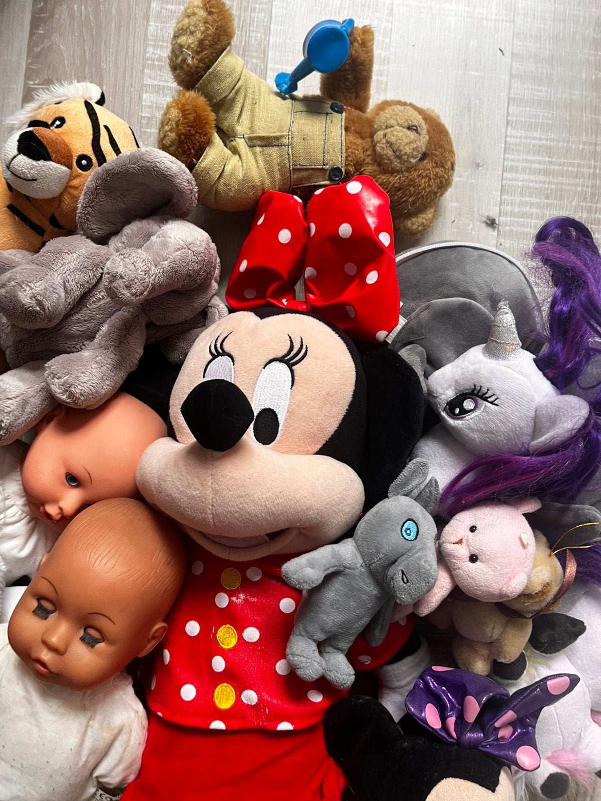 Knuffels en poppen, Ophalen, Zo goed als nieuw