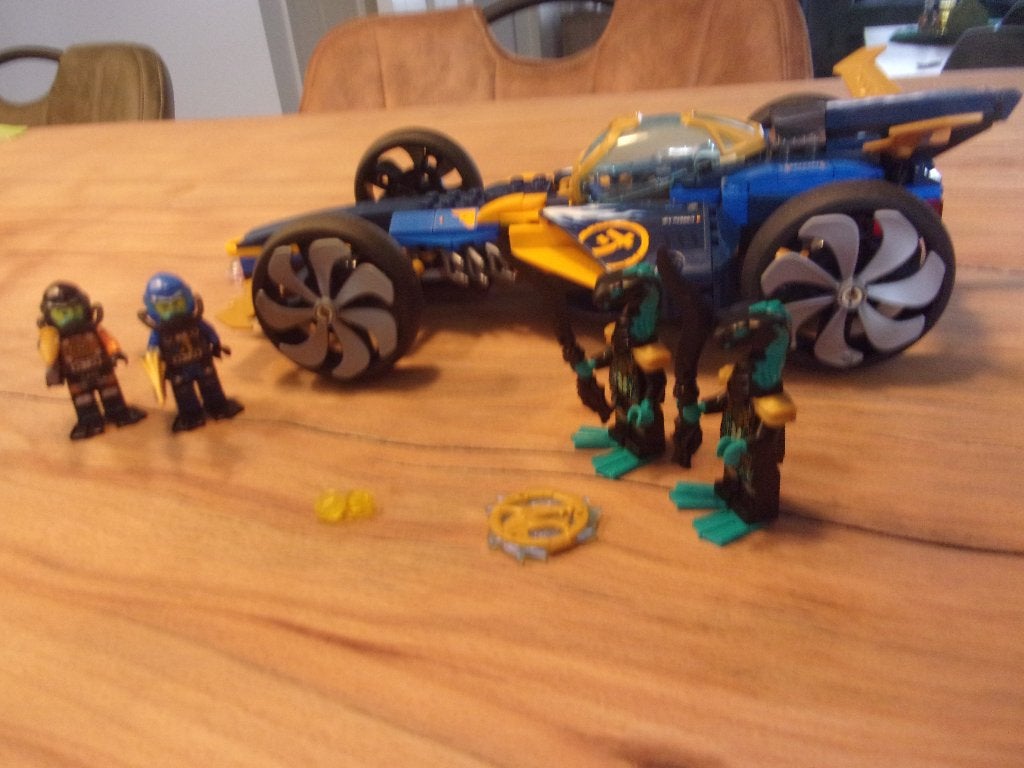 Lego Ninjago 71752-1 Ninja Sub Speeder uit 2021, Gebruikt, Lego, Ophalen of Verzenden, Inclusief instructies