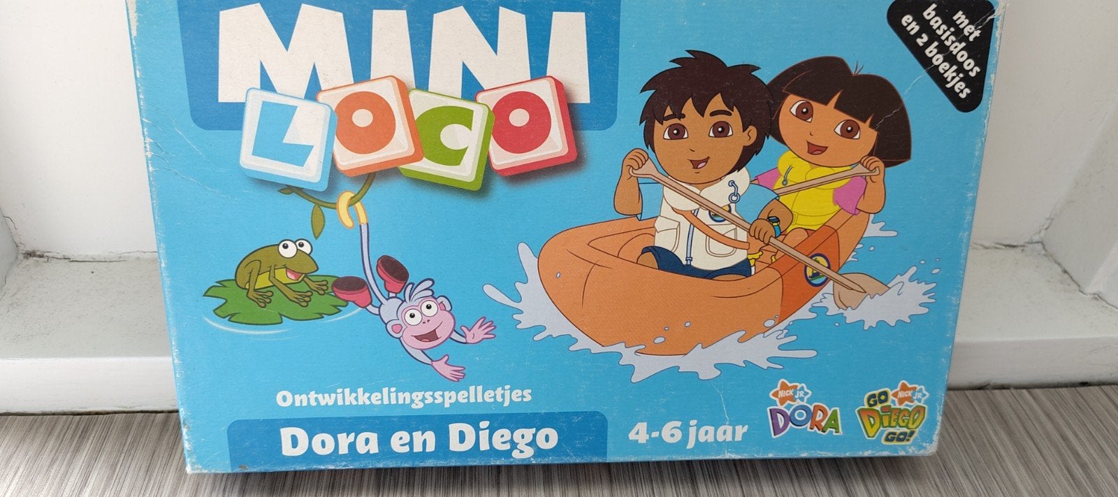 Mini Loco Dora en Diego 2 sets in 1, Ophalen of Verzenden, Gebruikt, Puzzelen
