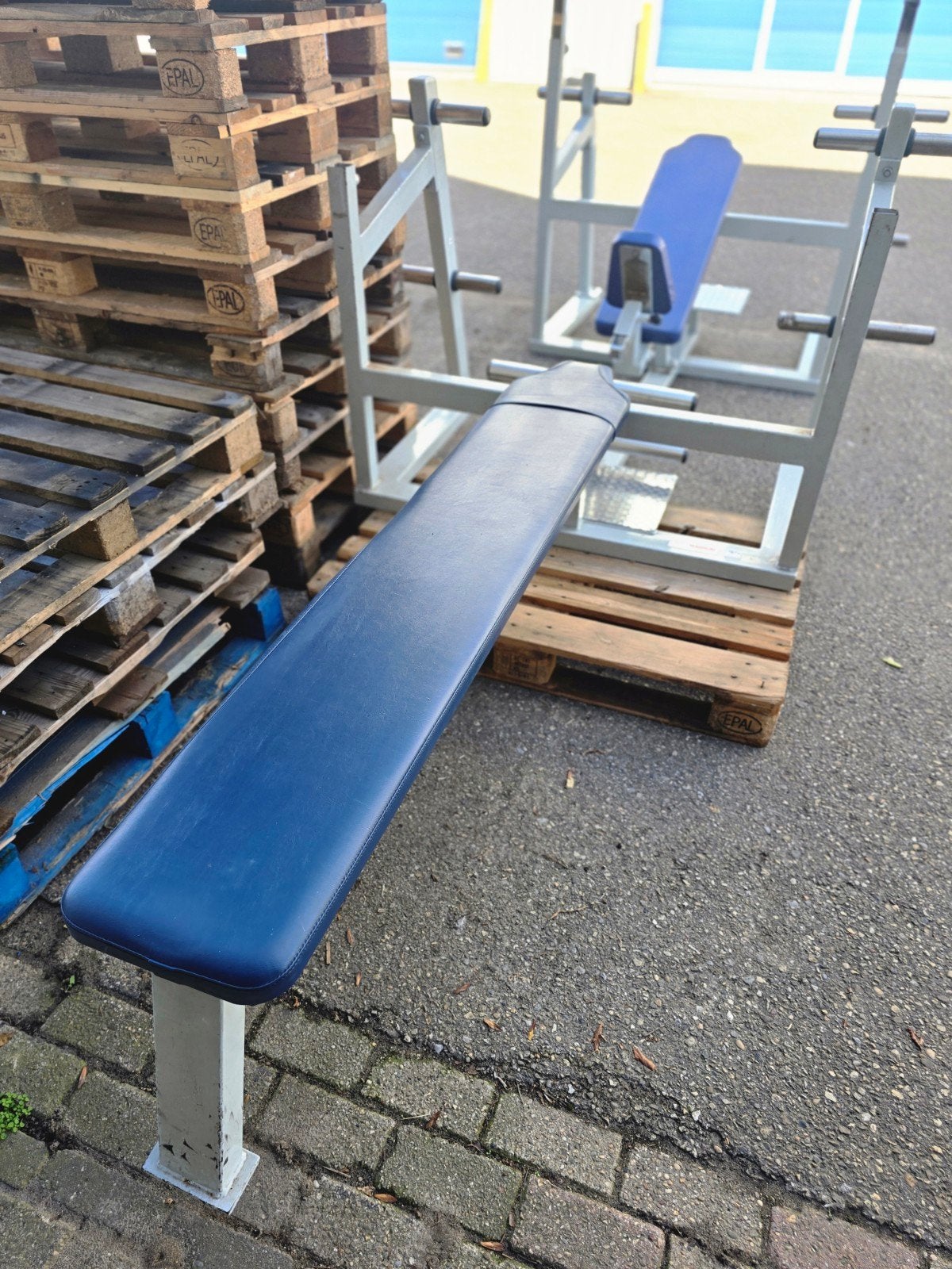 olympische banken, Ophalen, Fitnessbank