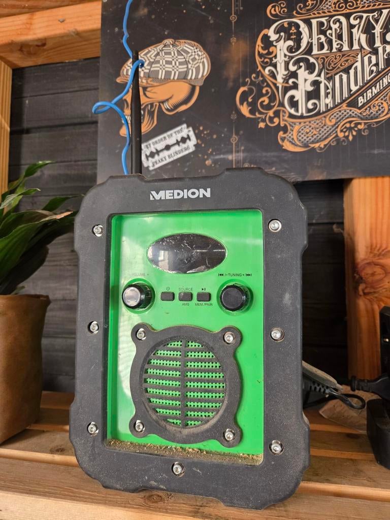 Medion Bouwradio - radio Robuust en Betrouwbaar, Ophalen, Gebruikt, Bouwradio