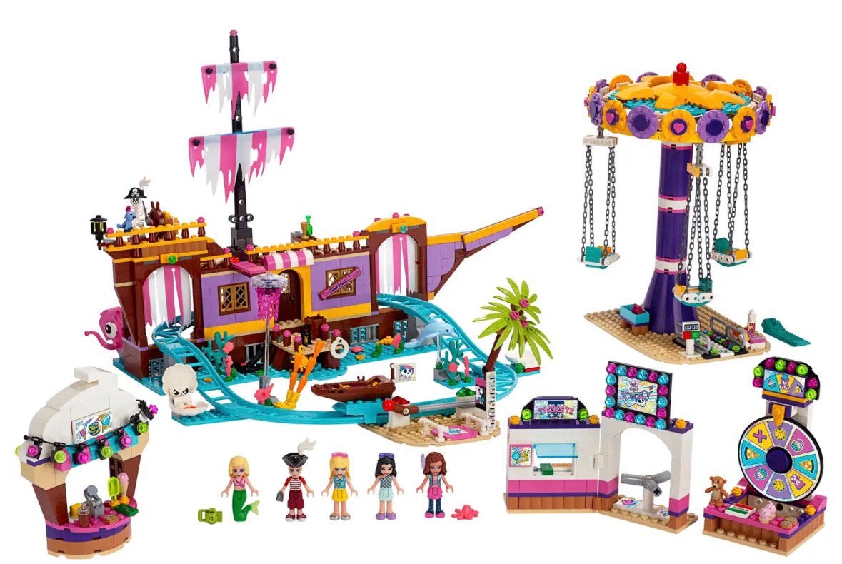 Lego friends kermis 41375, Kinderen en Baby's, Ophalen of Verzenden, Zo goed als nieuw