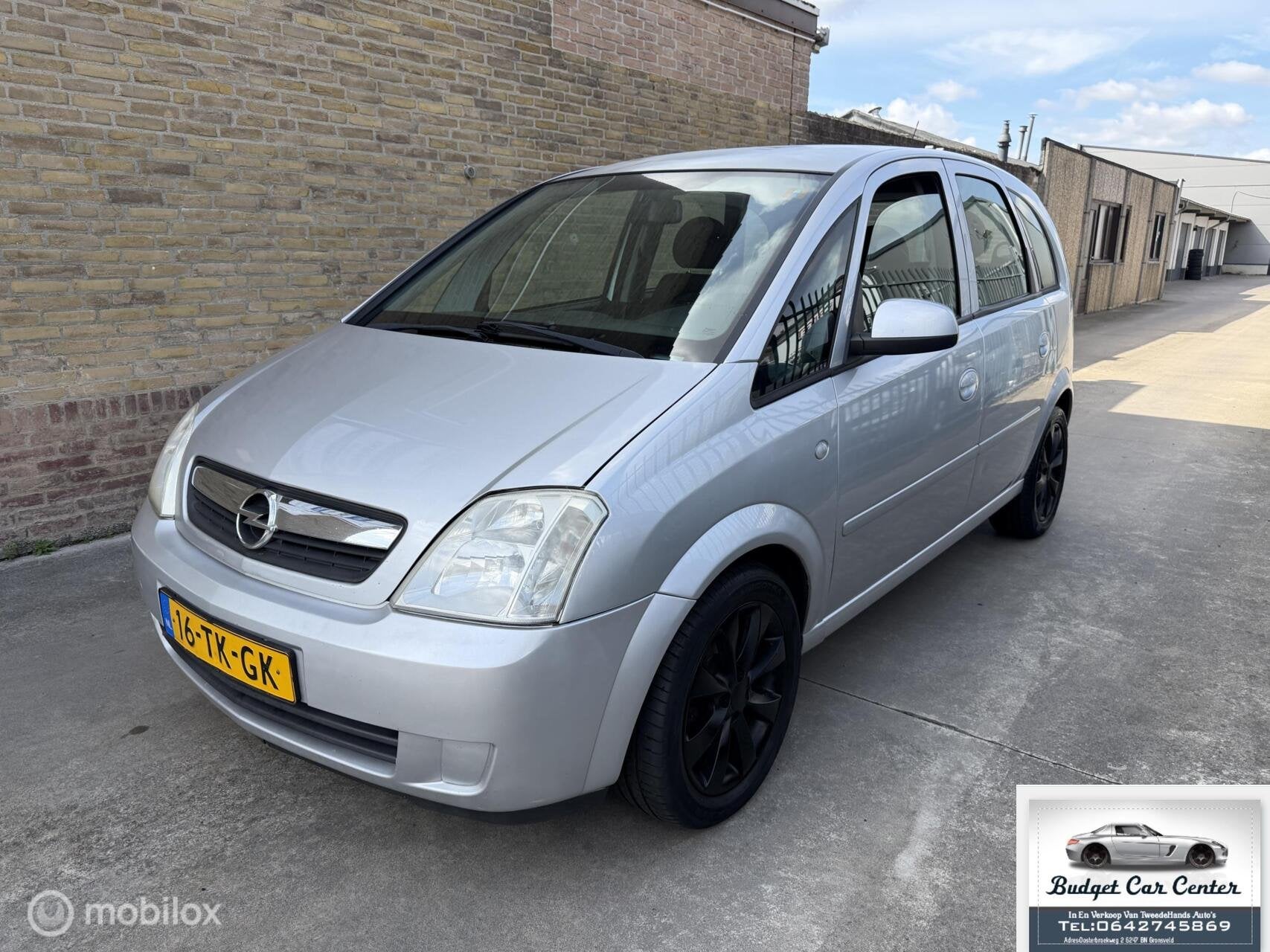 Opel Meriva 1.6-16V Cosmo Automaat hoge instap., Auto's, Opel, 15 km/l, Gebruikt, 4 cilinders, Origineel Nederlands