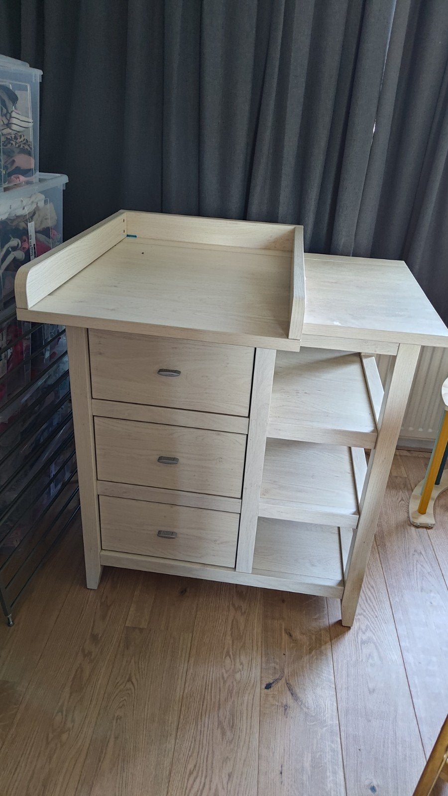 TWF Kinderkamer Meubels: Ledikant, Kledingkast en Commode, Ophalen, Gebruikt, Jongetje of Meisje