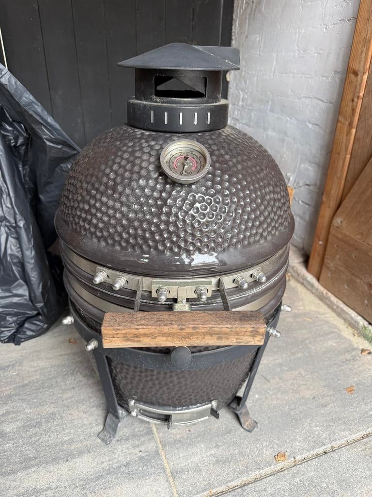 Kamado Grizzly Grills Elite Compact, Ophalen, Gebruikt, Met accessoires