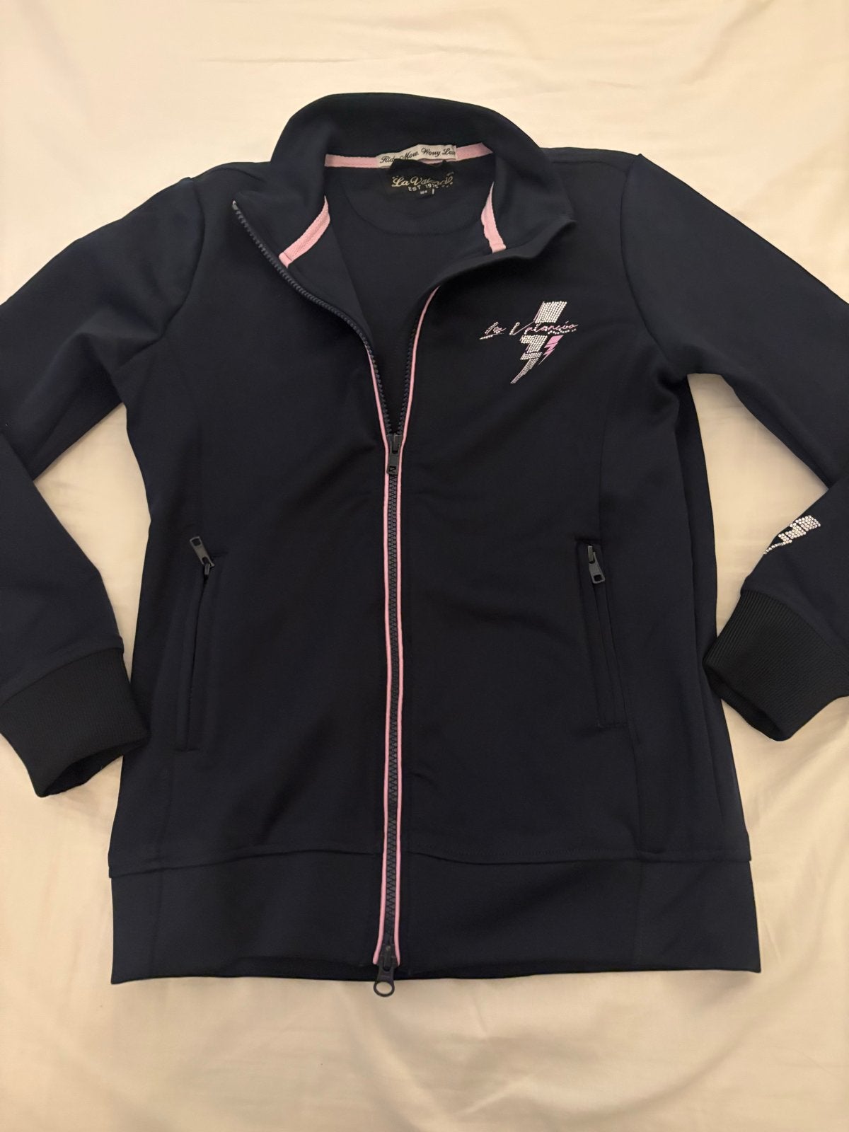 LaValencio sportvest paardrijden maat 164, Dieren en Toebehoren, Blauw, Ophalen of Verzenden, Zo goed als nieuw, Overige maten