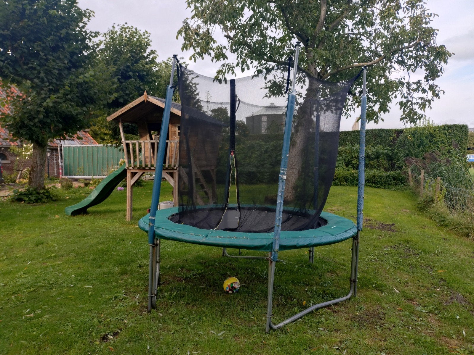 trampoline 2,5m doorsnede, Ophalen