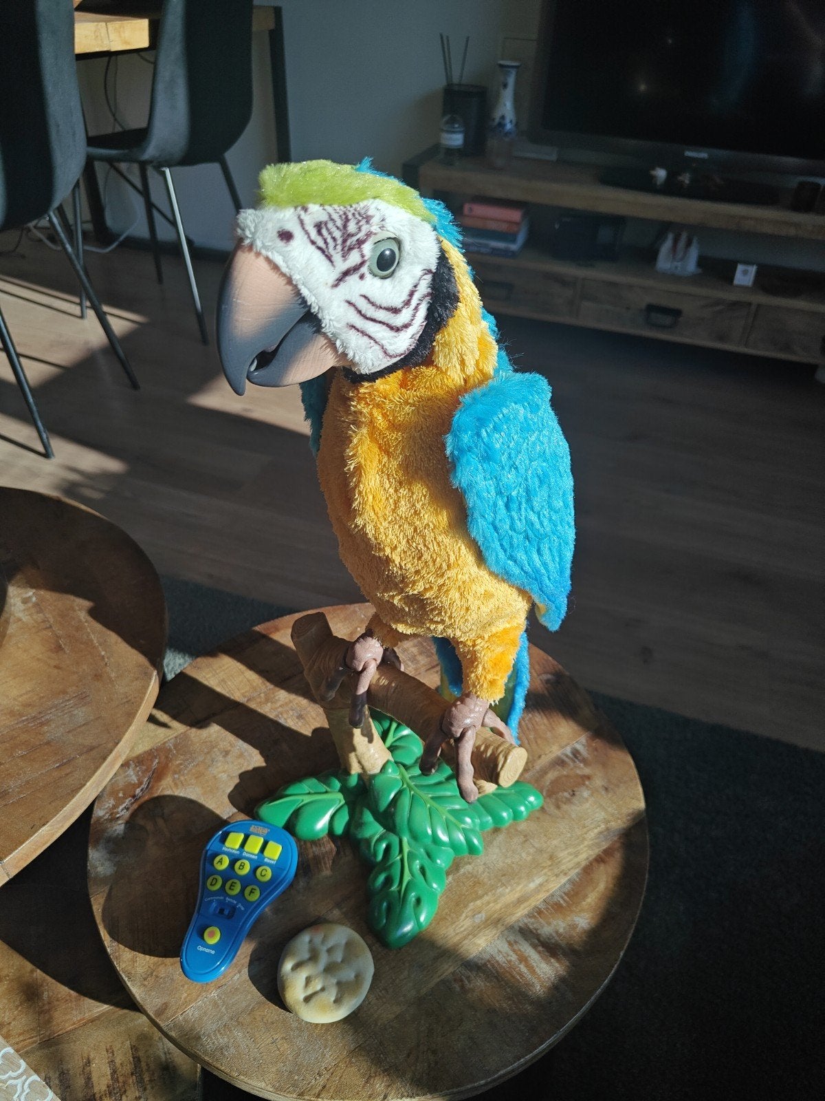 FurReal Friends Squawkers McCaw - Werkende Pratende Papegaai, Ophalen of Verzenden, Zo goed als nieuw, Jongen of Meisje