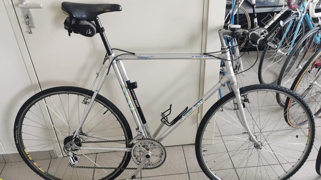 Alan retro koersfiets met Campagnolo afmontage, Fietsen en Brommers, Fietsen | Racefietsen, 28 inch, Gebruikt, 10 tot 15 versnellingen