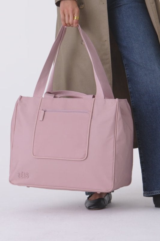 Tas - Beis The East To West Tote in Atlas Pink, Overige merken, Overige kleuren, Béis, Nieuw
