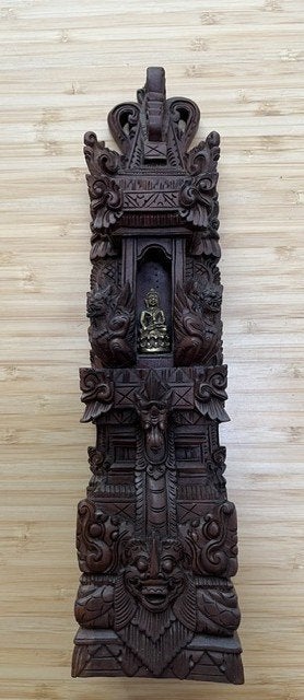 Balinees Tempelbeeld, Ophalen of Verzenden, Handgemaakt, 20 - 50 cm, Beeld