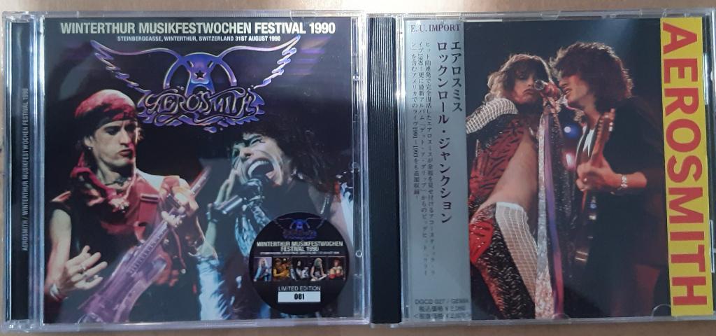 AEROSMITH Live 1990 Soundboard Numbered 2cd + Bonus cd + Obi, Verzenden, Zo goed als nieuw, Overige genres
