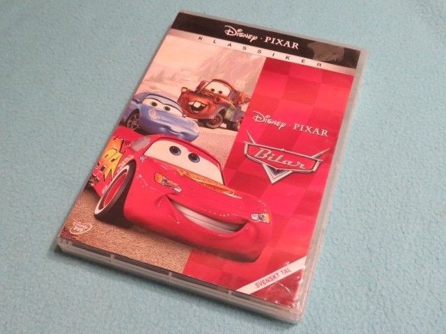 Zweedse DVD: Bilar van Disney (Cars), kan ook Engels of Fins, Cd's en Dvd's, Dvd's | Tekenfilms en Animatie, Engels, Animatie
