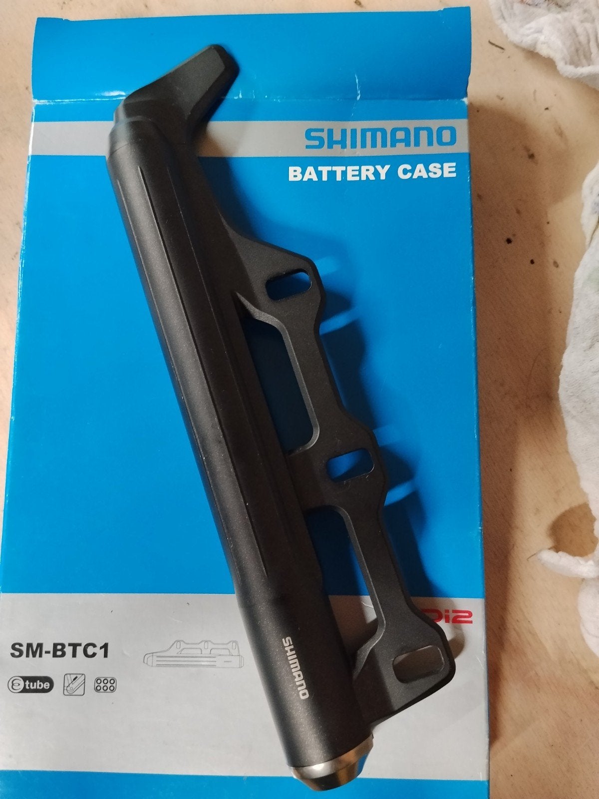 Shimano SM-BTC1 Di2 batterijhouder, Overige typen, Kunststof, Ophalen of Verzenden, Zo goed als nieuw
