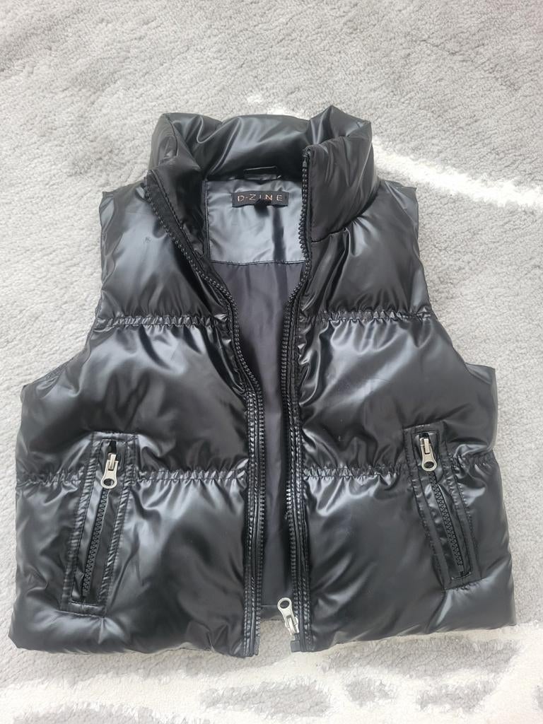 Nieuw D-ZINE Bodywarmer Zwart Maat 128/134 (valt klein), Ophalen of Verzenden, Nieuw, D-ZINE, Jongen of Meisje