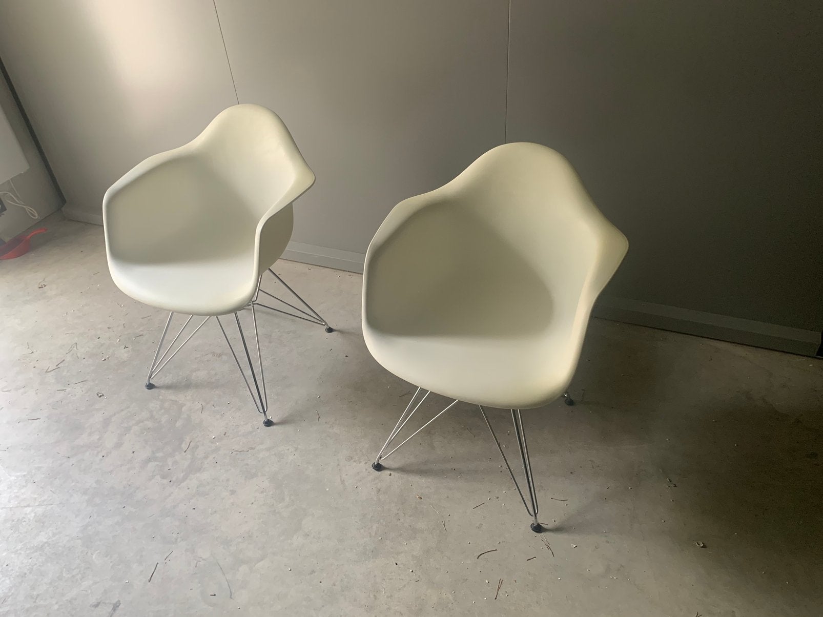 VITRA DAR stoelen, Ophalen of Verzenden, Zo goed als nieuw, Wit