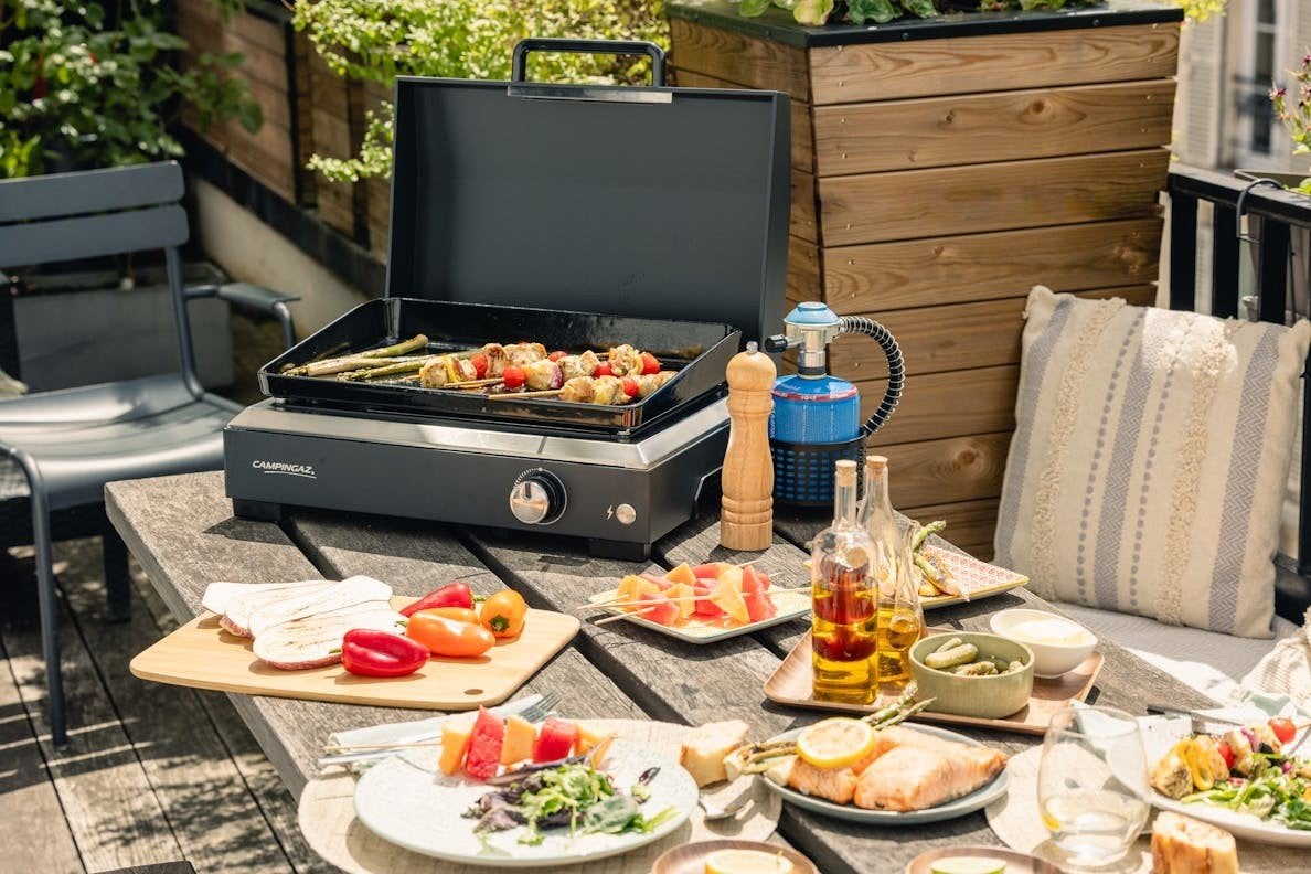 Campingaz Sigma 1 CV Bakplaat - Compacte Gasbarbecue, Ophalen of Verzenden, Nieuw, Campingaz