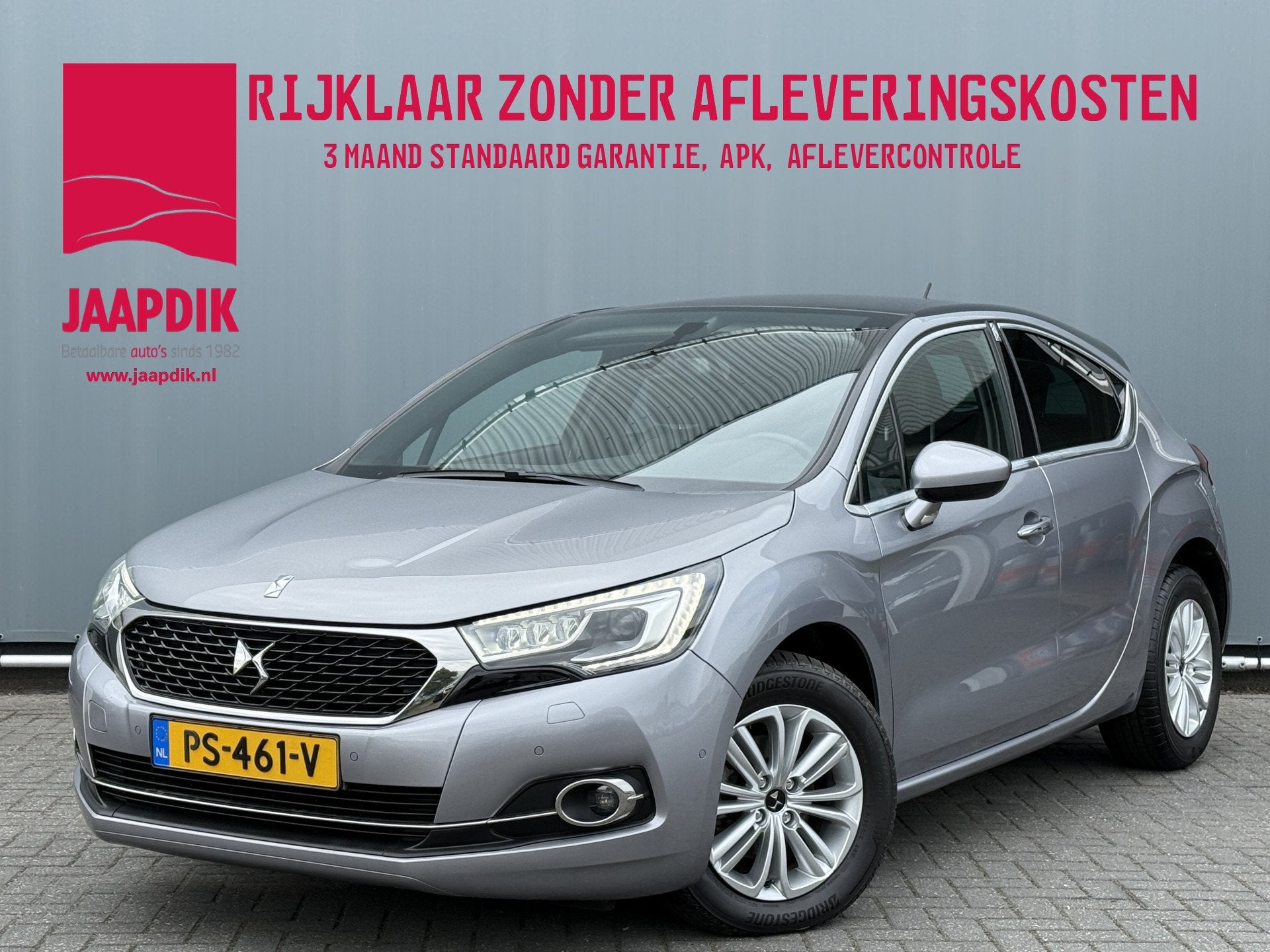 DS DS 4 BWJ 2017 1.2 131 PK Chic | CLIMA | CRUISE | NAVI | C, Auto's, DS, Dealer onderhouden, Gebruikt, 1199 cc, Met garantie (alle)