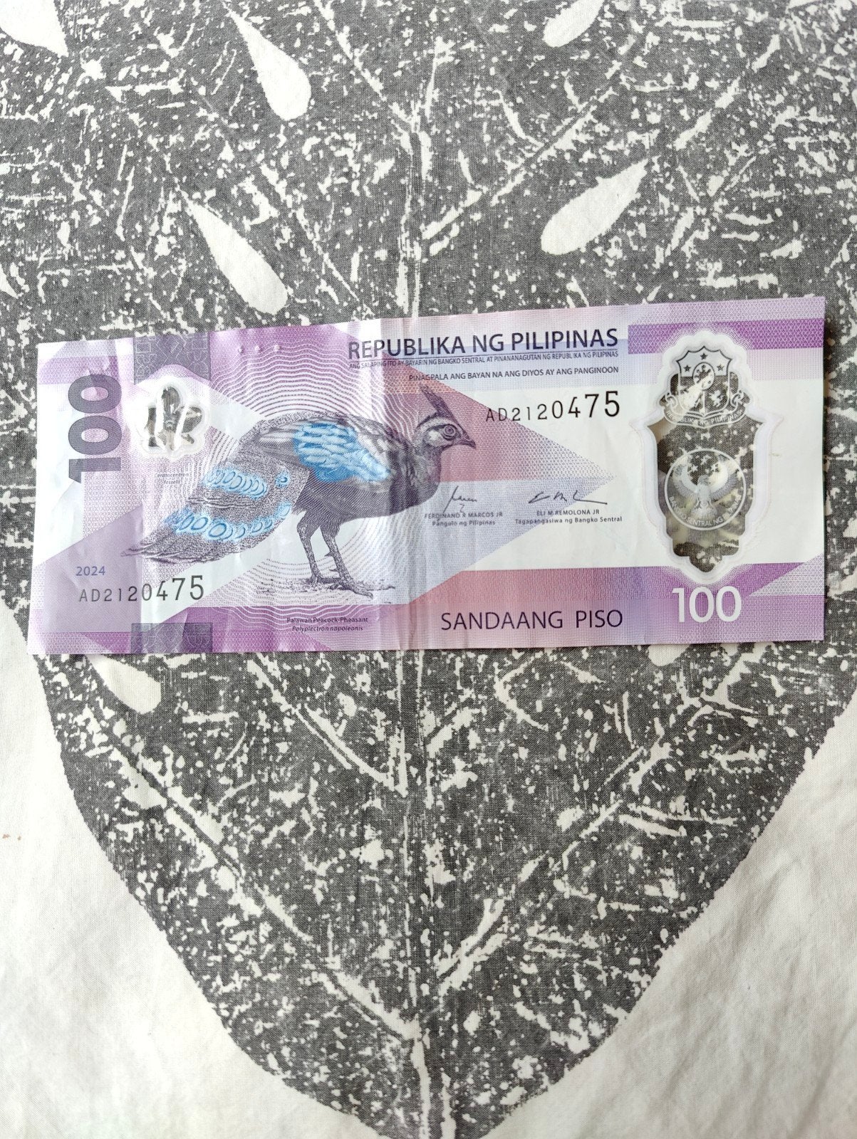 Filipijnen 100 Piso bankbiljet - 2024, Ophalen of Verzenden, Midden-Amerika, Los biljet