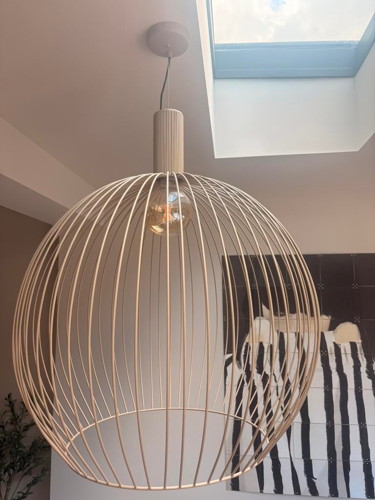 Wire lamp beige *nieuw in doos, Ophalen, Nieuw