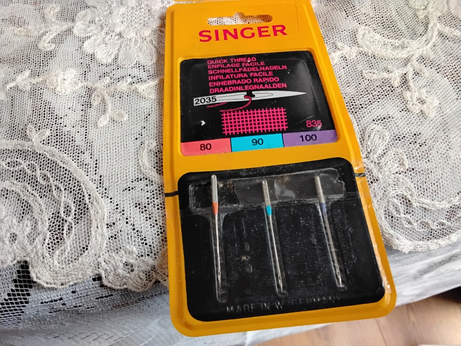slinger naalden voor naaimachine, Ophalen of Verzenden, Garen of Naald(en)