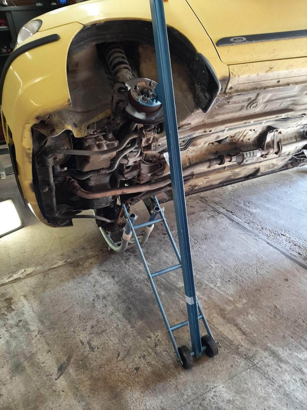 Autokantelbrug Liqui - Compleet en Gebruiksklaar, Auto diversen, Autogereedschap, Ophalen, Gebruikt