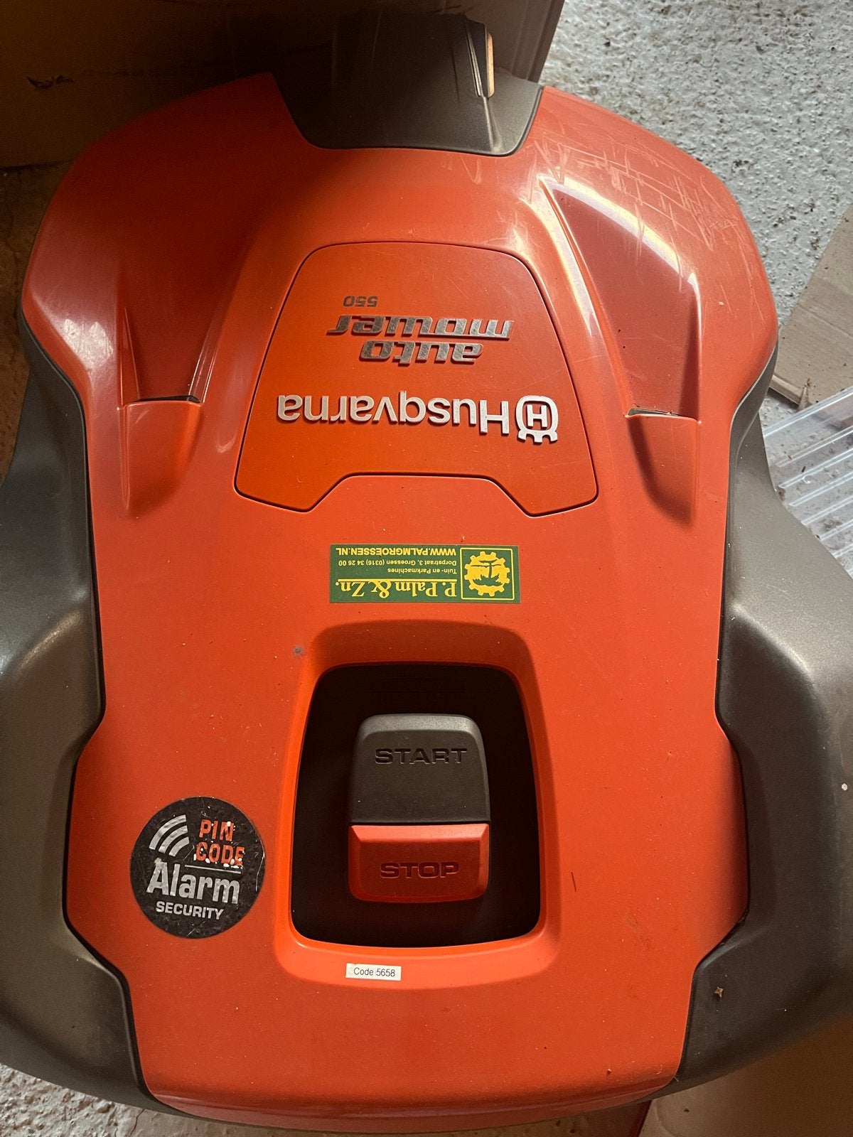 Husqvarna Automower 550 - Project voor handige Harry, Ophalen, Gebruikt, Meer dan 25 cm, Bestuurbaar via app