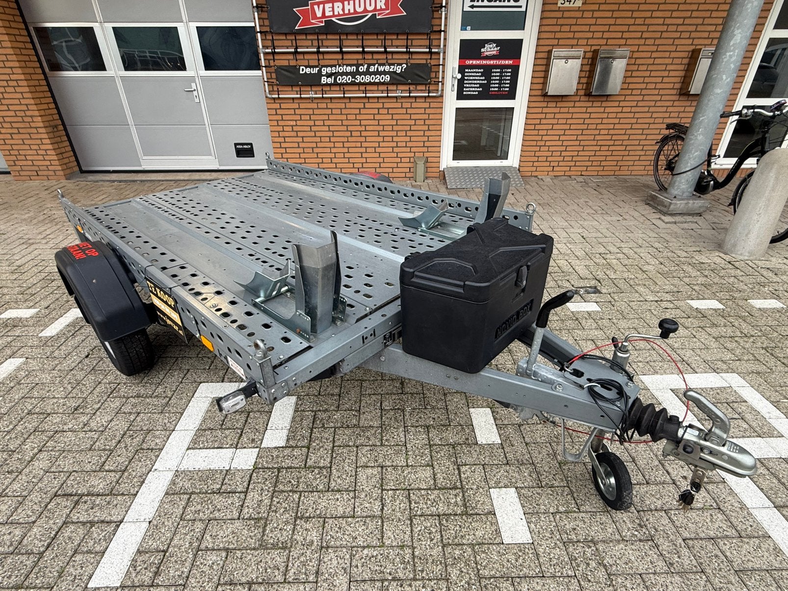 Stema ST O2-01 motortrailer / aanhanger te koop - bj. 2023, Auto diversen, Ophalen, Zwanenburgerdijk 348, Zo goed als nieuw, Joey Schaar