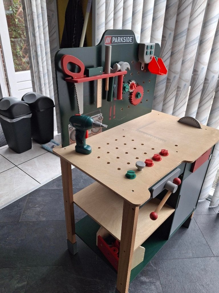 Houten Kinder werkbank