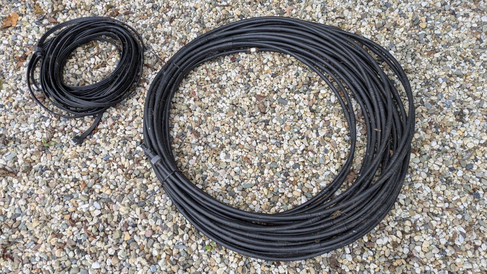 50m + 20m druppelslang, Ophalen, Gebruikt