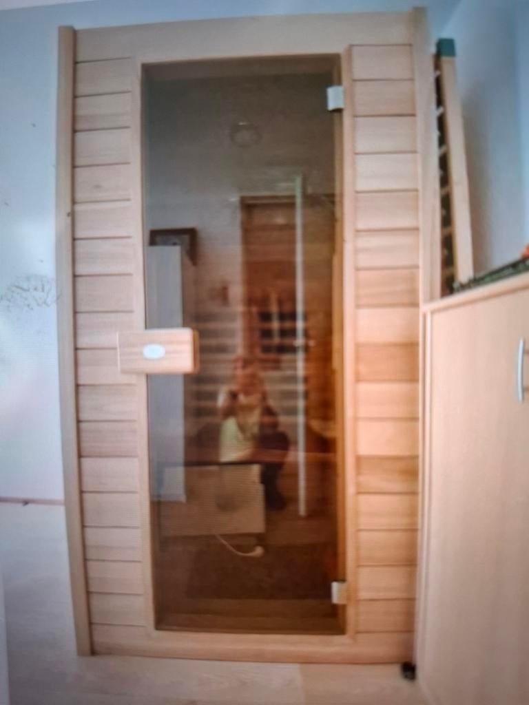 Infraroodcabine Jokey 130x100x200 cm, zo goed als nieuw, Ophalen of Verzenden, Zo goed als nieuw, Complete sauna