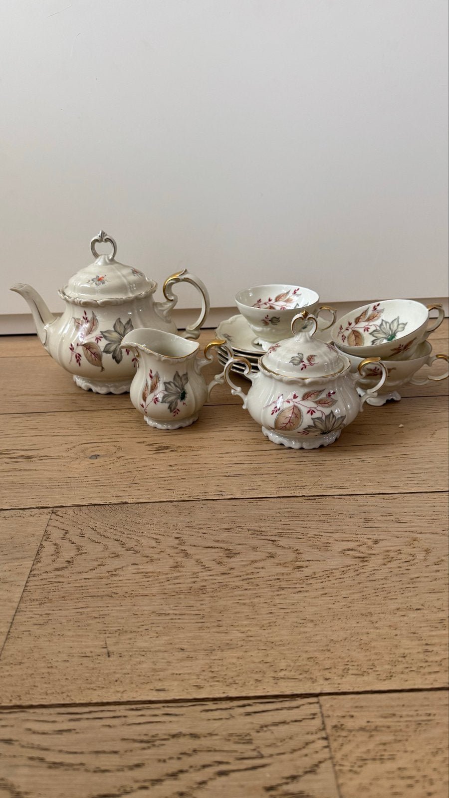Antiek Edelstein Bavaria Maria Theresia theeservies 1929, Ophalen of Verzenden