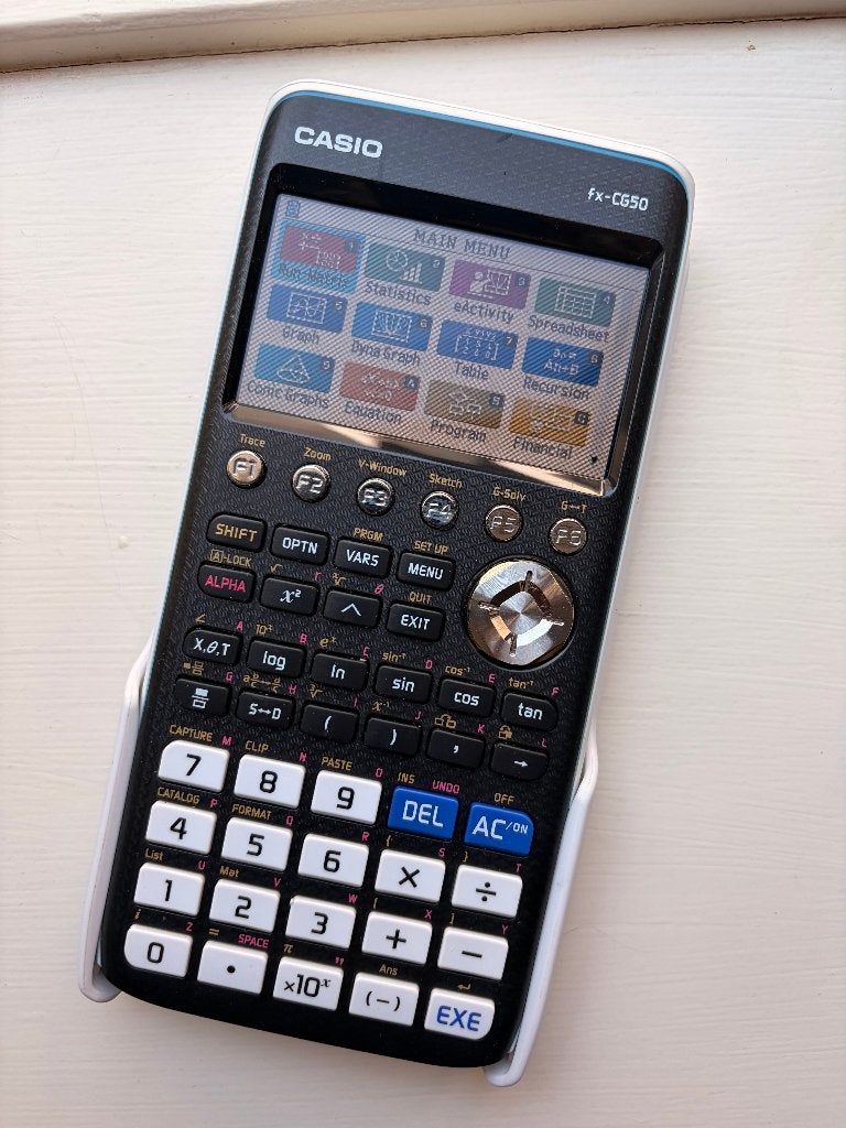 Casio fx-CG50 grafische rekenmachine, Diversen, Rekenmachines, Ophalen of Verzenden, Grafische rekenmachine, Zo goed als nieuw