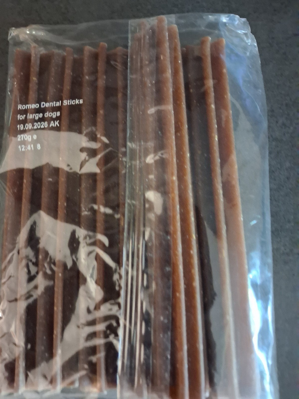 denta stick, Ophalen, Hond