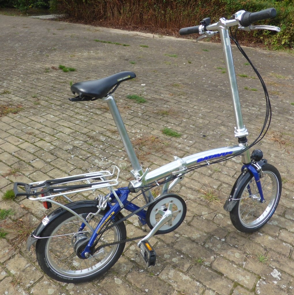 Batavus Vise Versa  Aluminium Vouwfiets, Fietsen en Brommers, Ophalen, Velgrem, 16 tot 18 inch, Versnellingen
