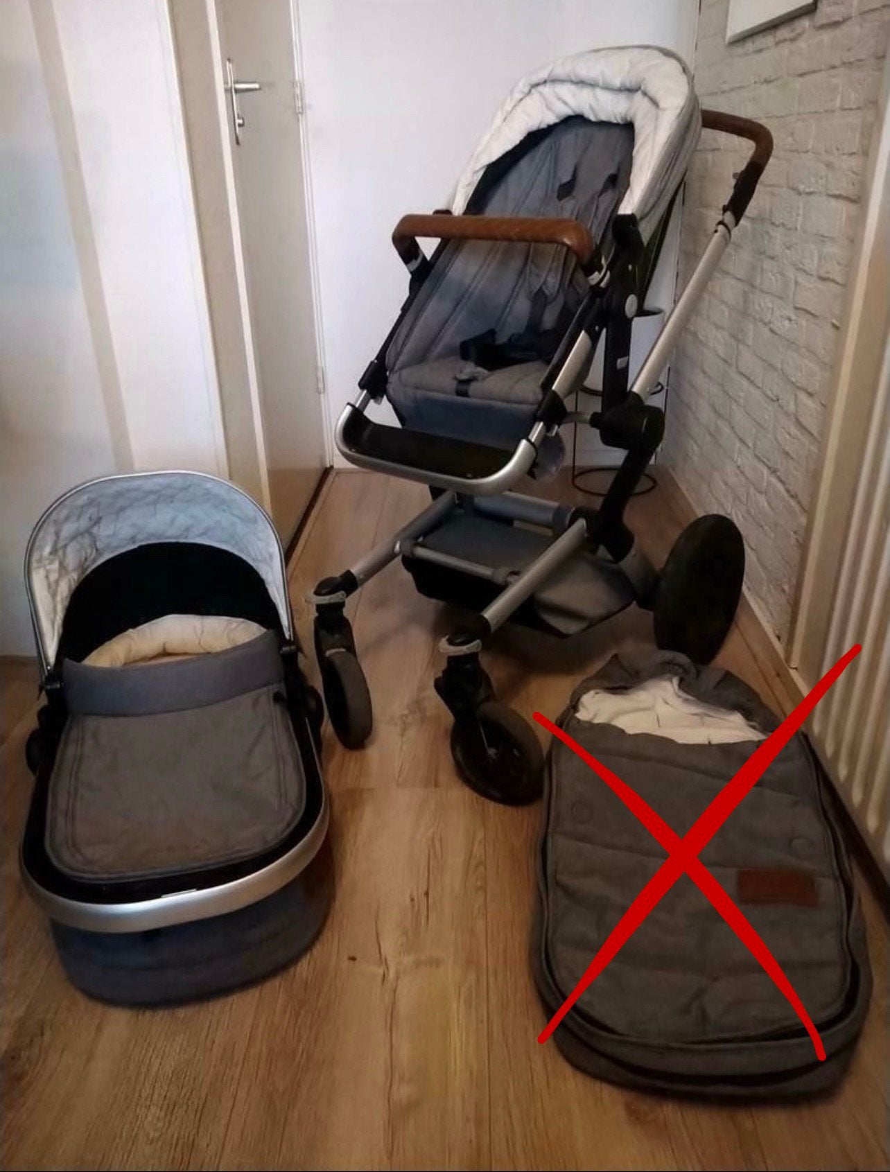 Joolz kinderwagen, Gebruikt, Met reiswieg, Ophalen, Kinderwagen