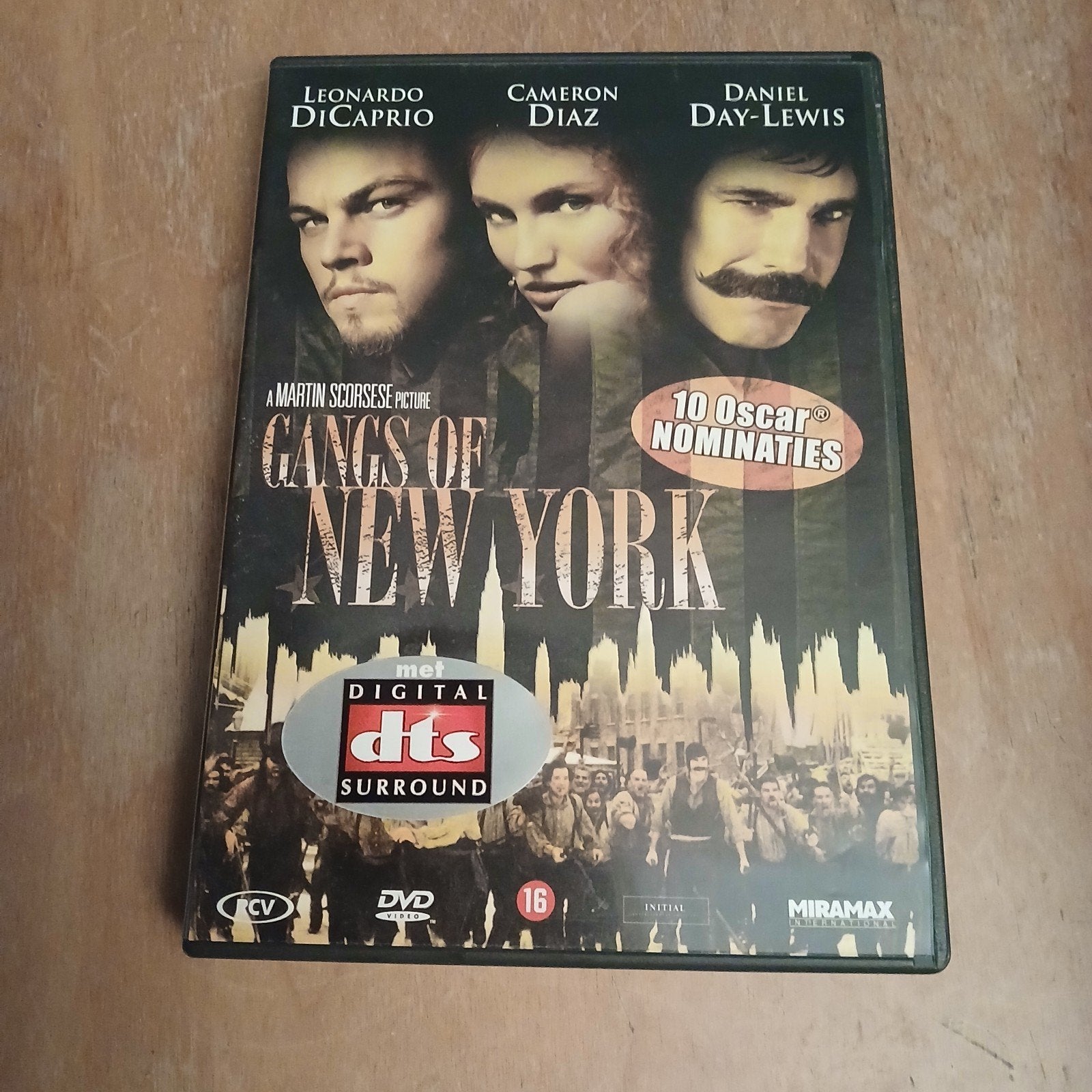 Gangs of New York DVD - Martin Scorsese, DiCaprio, Vanaf 16 jaar, Ophalen of Verzenden, Gebruikt, Engels
