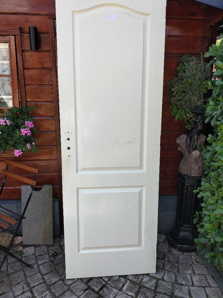 Paneeldeur Binnen 69 x 201.5 Rechtsdr., Ophalen, Gebruikt, Minder dan 80 cm, Binnendeur